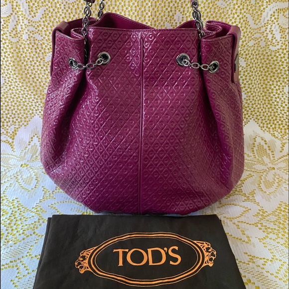 PRELOVED - AUTHENTIC TODS HANDBAG - Picture 1 of 16